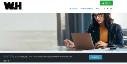 New look to WH’s online payment portal!