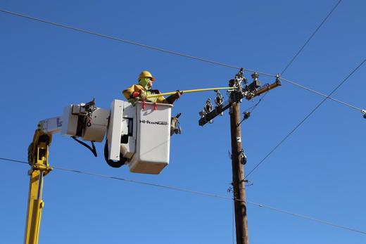 Thank you, lineworkers!