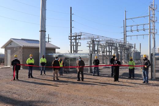 Howard Lake substation rebuilt