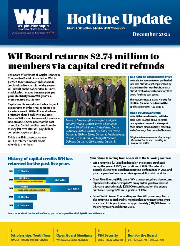 December 2025 Hotline Update