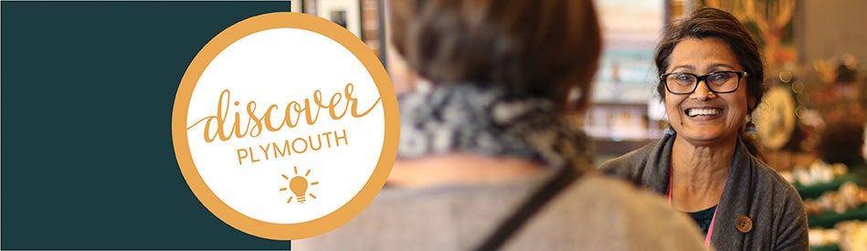 Discover Plymouth event logo