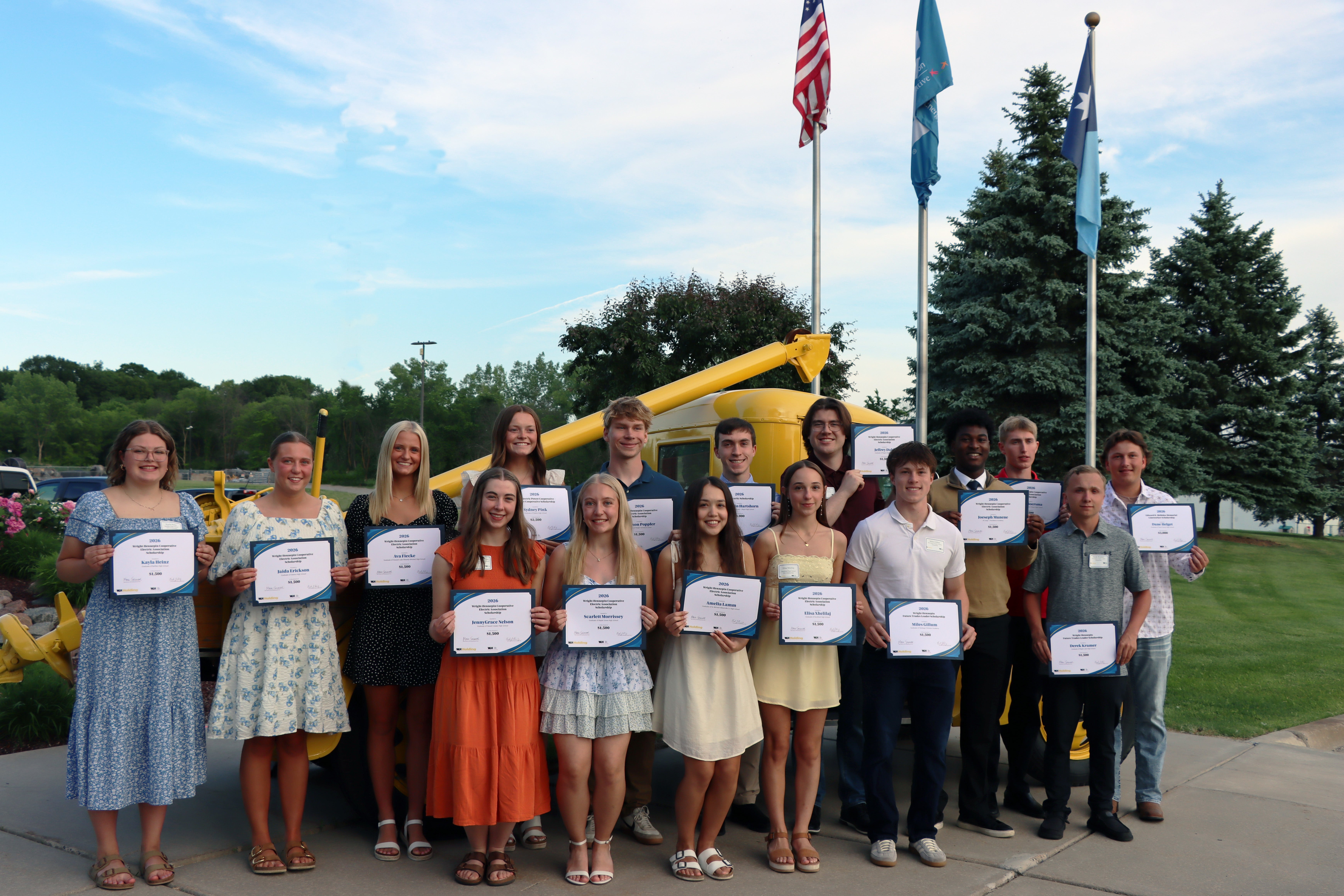 2026 Scholarship winners