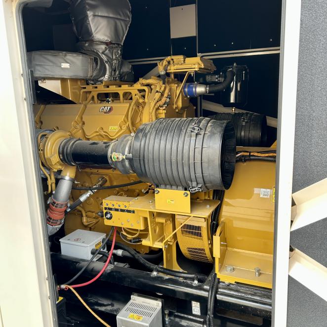 Yellow and black pumps and other electrical equipment